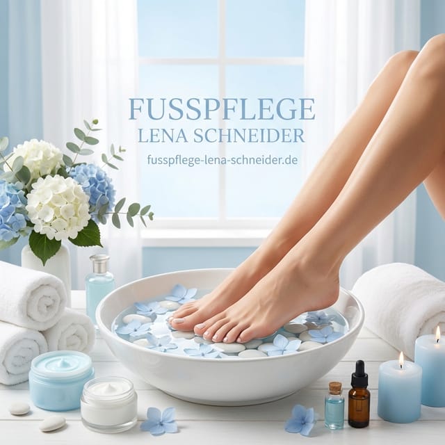 Professionelle Fusspflege im Salon von Lena Schneider in Erligheim
